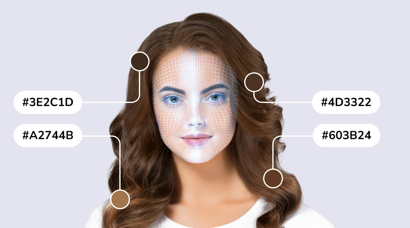 Banuba_AI_hair_color_analysis