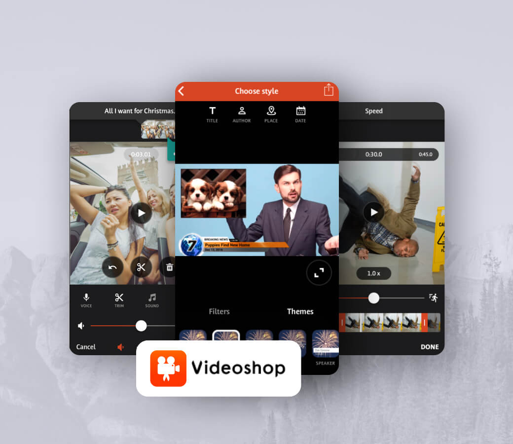 Videoshop app